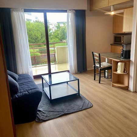 La Rochelle Minimes - Studio Meuble Avec Piscine Exteriör bild