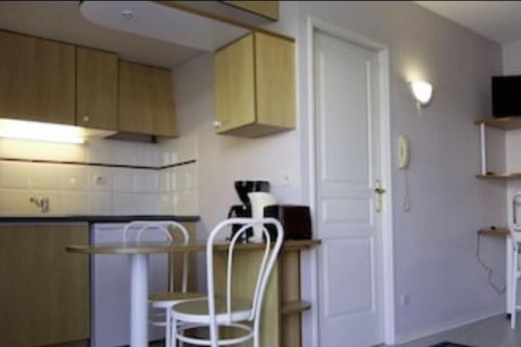 La Rochelle Minimes - Studio Meuble Avec Piscine Exteriör bild