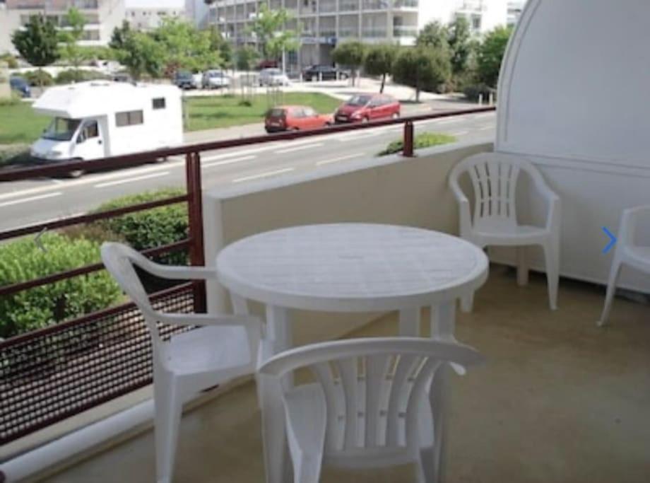 La Rochelle Minimes - Studio Meuble Avec Piscine Exteriör bild